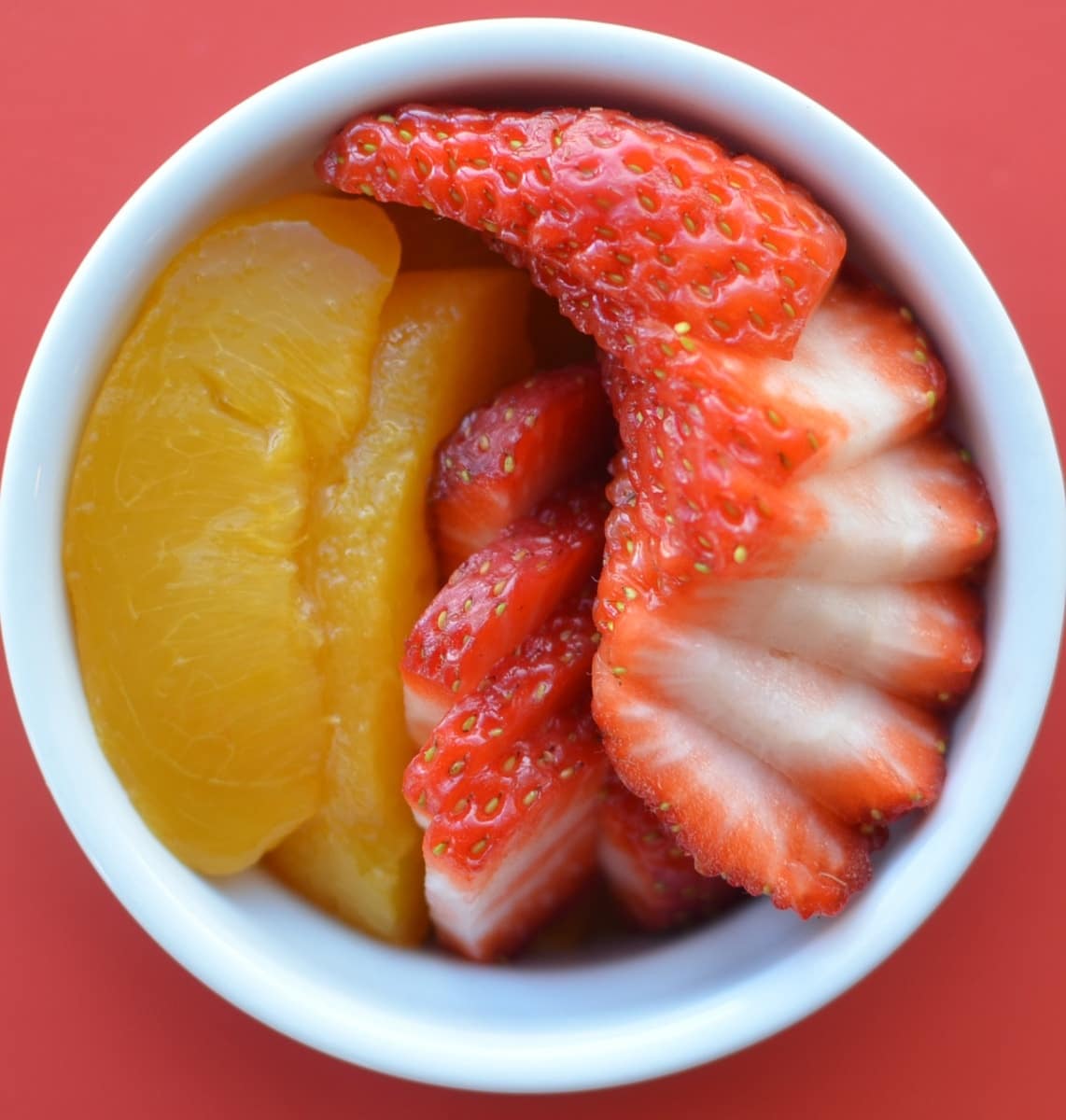 Strawberries and Peaches Super Healthy Kids